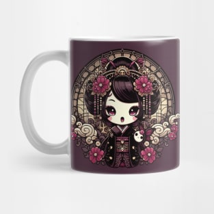 Geisha Gothic Lolita Kawaii Mug